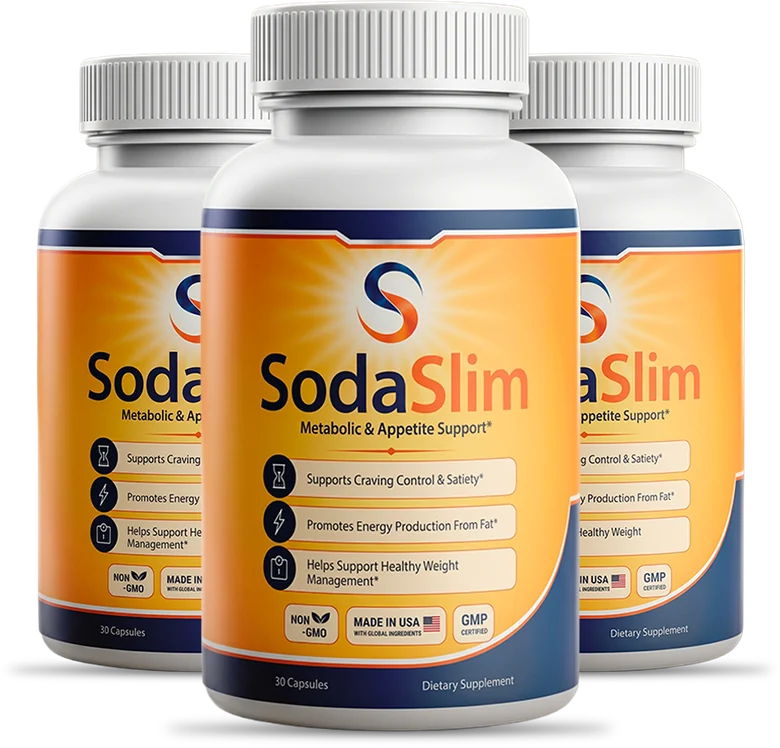 SodaSlim 3 bottle package